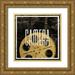 SD Graphics Studio 26x26 Gold Ornate Wood Framed with Double Matting Museum Art Print Titled - Lights Camera Action II