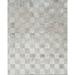 BESPOKY Modern Area Rug Home Decor Carpet Rectangle Room Carpets Grey Geometric Rug Home Decorative Rugs for Living Room Aesthetic Rugs for Nursery Room Bedroom Rugs Blais