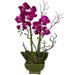Nearly Natural Orchid & Succulent Arrangement