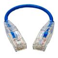 Cat 6 Ethernet Cable 0.5 ft 6-Inch (10-Pack) - Snagless - UTP - 28AWG - 550Mhz - Cat6 Patch Cable Cat 6 Patch Cable Cat6 Ethernet Cable Network Cable Internet Cable - Blue