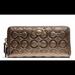 Coach Bags | Coach Peyton Art Embossed Wallet | Color: Brown | Size: Os