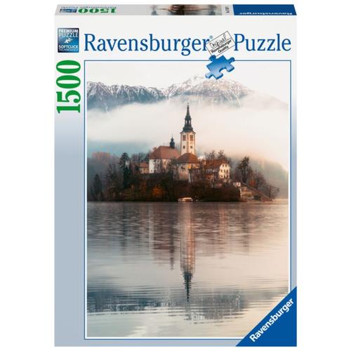 Ravensburger Puzzle 17437 Die Insel der Wünsche, Bled, Slowenien - 1500 Teile Puzzle Erwachsene und Kinder ab 14 Jahren Erwachsene