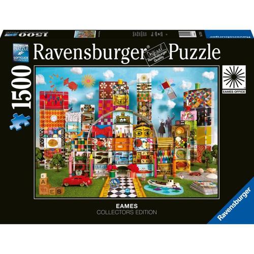 Ravensburger Puzzle 17191 - Eames House of Cards Fantasy - 1500 Teile Puzzle Erwachsene und Kinder ab 14 Jahren Erwachsene