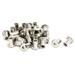 M6x12mm Female Thread Hex Socket Head Nut Furniture Fittings 30pcs