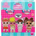 L.O.L. Surprise! Loves Mini Sweets Dolls 4-Pack #2 Jolly Rancher Hersheys Chocolate Whoppers Peeps w/ 32 Surprises Candy Theme Accessories Collectible Doll Paper Packaging