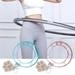 Fitness Hoop for Adults Weight Loss Smart Exercise Infinity Hoop for Women Detachable Knots Adjustable Abdomen Massage Hoops for Teens Kids