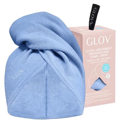 GLOV - Ultra–Absorbent Haarturban Für Hitzefreies Haartrocknen Handtücher 1 ct