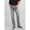 Loose-fit-Jeans JACK & JONES "JJICHRIS JJORIGINAL SBD 921 SN", Herren, Gr. 33, Länge 30, grau (grau denim), Denim/Jeans, Obermaterial: 100% Baumwolle, Abriebeffekte, modisch, loose fit knöchellang, Jeans