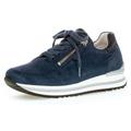 Keilsneaker GABOR "TURIN" Gr. 37, blau Damen Schuhe Sneaker