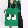 Grand sac à bandoulière en toile pour femmes sacoche Simple décontractée grande capacité couleur