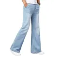 Jeans Bootcut évasés pour hommes pantalons en denim Boot Cut vêtements de mode classiques fjadt