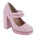 Steve Madden Twice - Womens 9.5 Pink Pump Medium