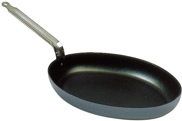 Matfer Chef Plus antihaftbeschichtete, ovale Bratpfanne, 36 cm (908036) Image