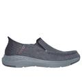 Skechers Men's Slip-ins: Parson - Dewitt Sneaker | Size 10.5 Extra Wide | Charcoal | Textile/Leather