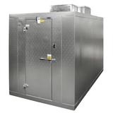Norlake KLB66-C Indoor Walk-In Cooler w/ Left Hinge Door - Top Mount Compressor, 6' x 6' x 6' 7"H, Floor