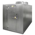 Norlake KLB74614-C Indoor Walk-In Cooler w/ Right Hinge Door - Top Mount Compressor, 6' x 14' x 7' 4"H, Floorless