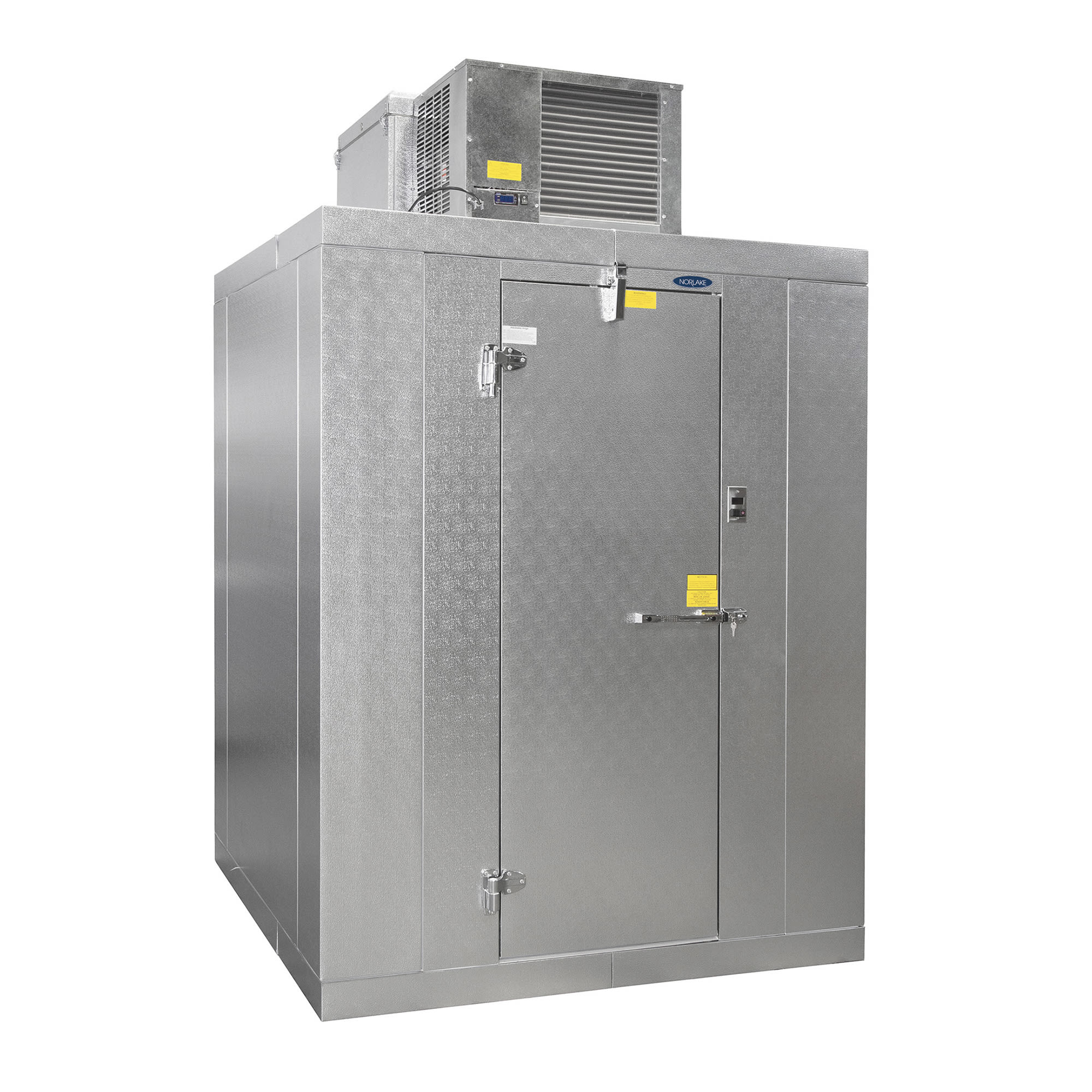 Norlake KODF7768-C LH 6' x 8' Outdoor Walk-In Freezer w/ Top-Mounted Compressor - Floor