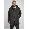 Wintermantel BRANDIT "Brandit Herren M51 US Parka", Herren, Gr. M, schwarz, 73% Baumwolle, 27% Polyamid, Mäntel
