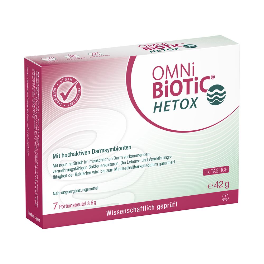 Omni BiOTiC Hetox Pulver Beutel 7x6 g Image