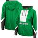 Sweat à capuche coupe-vent 2.0 demi-zippé vert Milwaukee Bucks Mitchell & Ness pour femme - Homme Taille: L