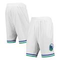 "Mitchell & Ness pour homme Blanc Dallas Mavericks 1998-99 Hardwood Classics Swingman Short - Homme Taille: L"