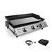 Royal Gourmet 3-Burner 26,400-BTU Portable Gas Grill Griddle, Outdoor Camping, Tailgating