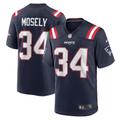 Men's Nike Quandre Mosely Navy New England Patriots Home Game Player Jersey