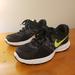 Nike Shoes | 3/30 Nike Relentless 2 Black Training Sneakers With Lime Green Accent.Size 7.5 | Color: Black/Green | Size: 7.5