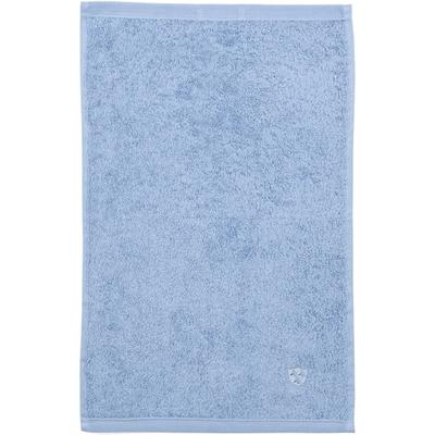 Gästehandtuch ROSS "Vita", blau (himmelblau), B:30cm L:50cm, Frottier, Obermaterial: 100% Baumwolle, Handtücher (Packung), Bestickung ROSS-Emblem Image
