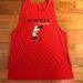 Disney Tops | Disney,Minie Mouse Printed Womens Xl Tank Top | Color: Black/Red | Size: Xl