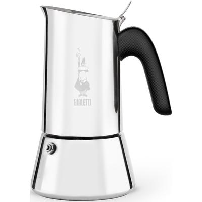 Espressokocher BIALETTI "Venus" Kaffeemaschinen Gr. 0,08 l, 2 Tasse(n), schwarz (edelstahlfarben, schwarz) Espressokocher