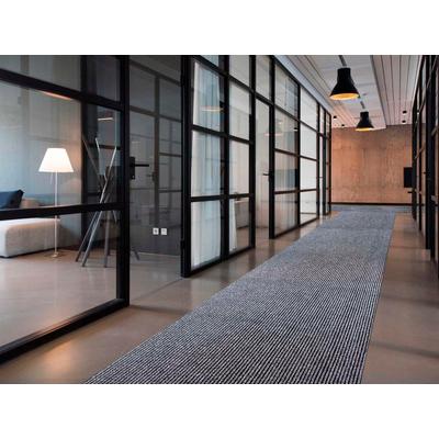 Läufer "MAGNUM, Made in Belgium", grau, B:100cm H:10,5mm L:1450cm, Polypropylen (PP), PRIMAFLOR-IDEEN IN TEXTIL, Teppiche, Schmutzfangläufer, Schmutzfangläufer, Schmutzfangteppich, Schmutzmatte, rutschhemmend Image