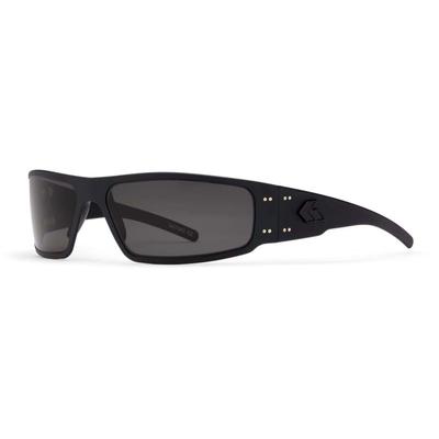 Gatorz Blackout Magnum Sunglasses Blackout FrameOptimized Polarized Smoked Lens GZ-01-010