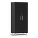 Ulti-MATE Garage Cabinets 2-Door Tall Cabinet in Midnight Black Metallic