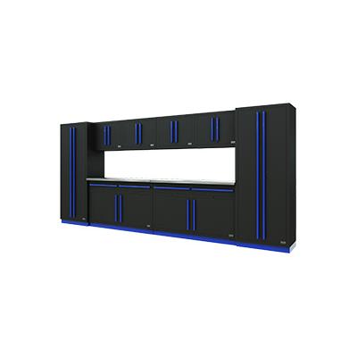 Proslat Fusion Pro 10-Piece Garage Storage System (Blue)