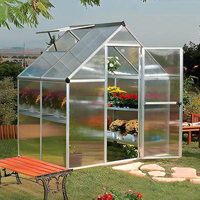 Palram - Canopia Mythos 6' x 4' Hobby Greenhouse (Silver)