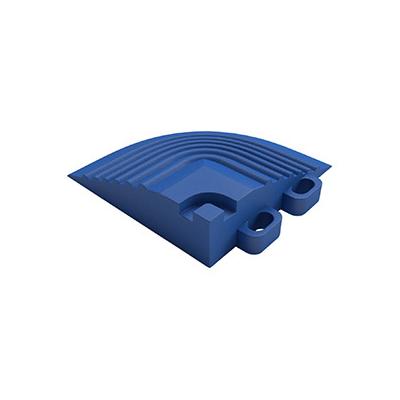 Swisstrax Pro Royal Blue Garage Floor Tile Corner (4-Pack)