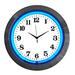 Neonetics 15-Inch Standard Blue Neon Clock