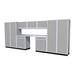 Moduline 11-Piece Aluminum Garage Cabinet Set (Light Grey)