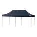 ShelterLogic 10x20 Straight Pop-up Canopy with Black Roller Bag (Black Cover)