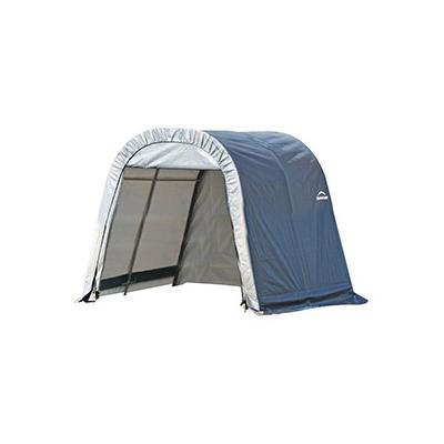 ShelterLogic 10x8x8 ShelterCoat Round Style Shelter (Gray Cover)
