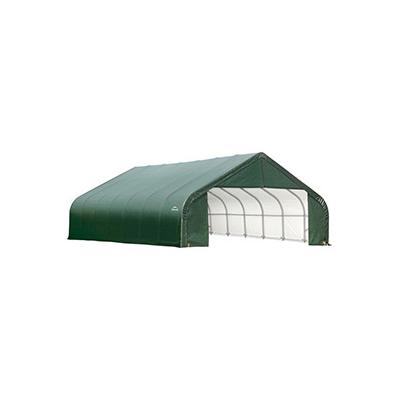 ShelterLogic 28x28x16 ShelterCoat Peak Style Shelter (Green Cover)