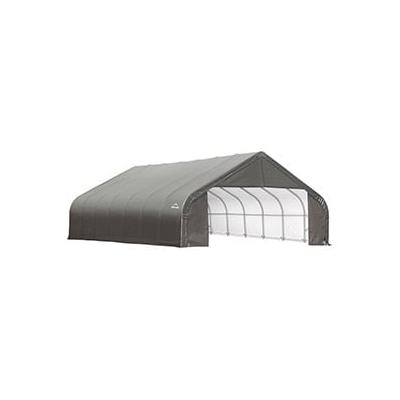 ShelterLogic 28x28x20 ShelterCoat Peak Style Shelter (Gray Cover)