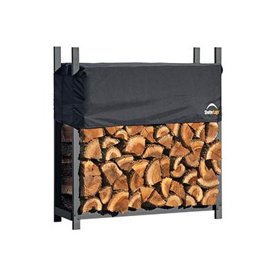 ShelterLogic 4 ft. Ultra Duty Firewood Rack with Cover
