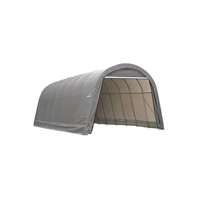 ShelterLogic 15x28x12 ShelterCoat Round Style Shelter (Gray Cover)