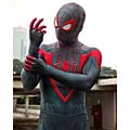 Miles Morales Spidercosplay Costume pour adultes et enfants Peter Toe Smile Hero Full Drum Suit