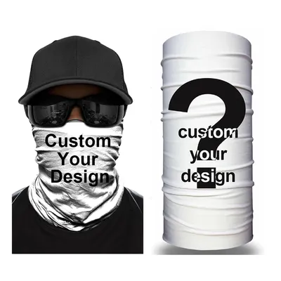 Écharpe tubulaire personnalisée masques bandana sans couture bande de sauna casquettes de