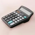 Calculatrice solaire légère et utile avec écran LCD calculatrice portable résistante à l'usure pour