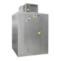 Norlake KLF812-C Kold Locker Indoor Walk-In Freezer w/ Left Hinge Door - Top Mount Compressor, 8' x 12' x 6' 7"H, Floor