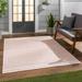 Howie 4'3" x 5'11" Bone/Clay/Medium Brown/Dark Beige/Nutmeg Outdoor Area Rug - Hauteloom